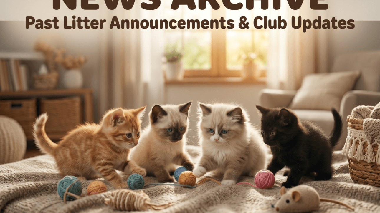 news archive past litter announcements and club updates
